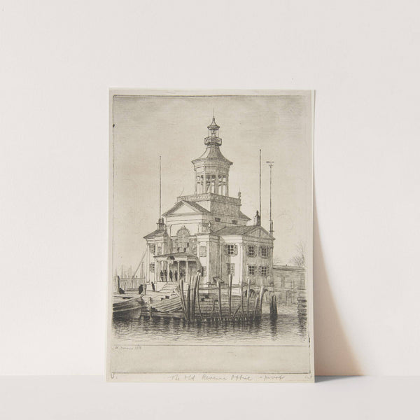 The Old Revenue Office, Whitehall, from ‘Scenes of Old New York’ (1870) by Henry Farrer