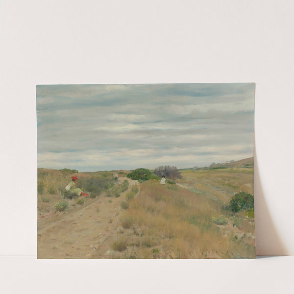 The Old Sand Road by William Merritt Chase