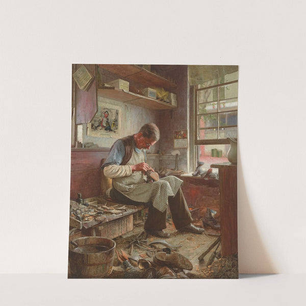 The Old Shoemaker (1899) by Jefferson David Chalfant