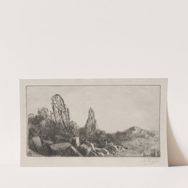 The Old Stone Quarries of Montrouge (c. 1857–1911) by Alphonse Legros