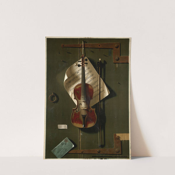 The old violin (1887) by William Michael Harnett