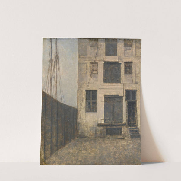 The Old Warehouse In Christianshavn by Vilhelm Hammershøi