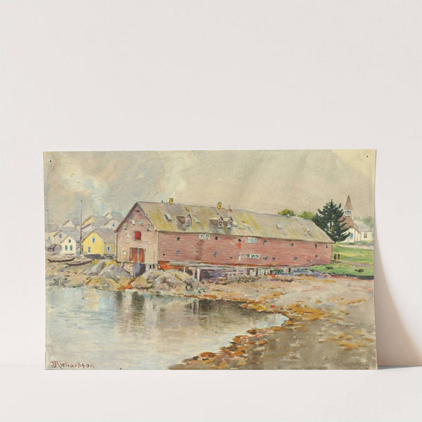 The Old Warehouse, Sitka by Theodore J. Richardson
