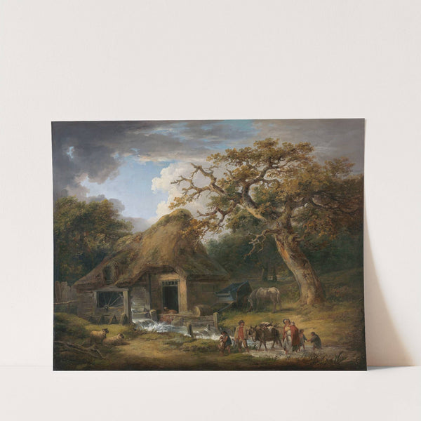 The Old Water Mill by George Morland