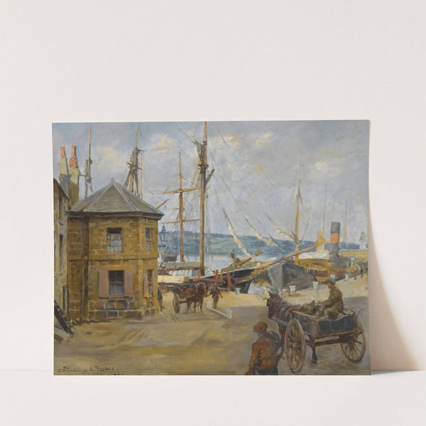 The Old Weighing House, Penzance by Stanhope Alexander Forbes