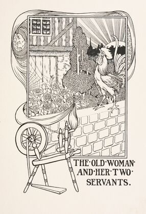 The old woman and her two servants (1900)