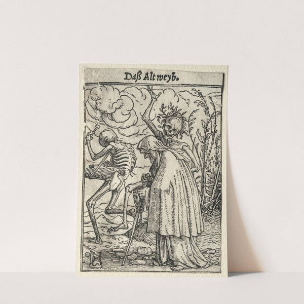 The Old Woman (c. 1526) by Hans Holbein The Younger