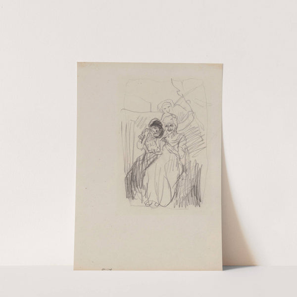 The Oldies or Time by James Ensor