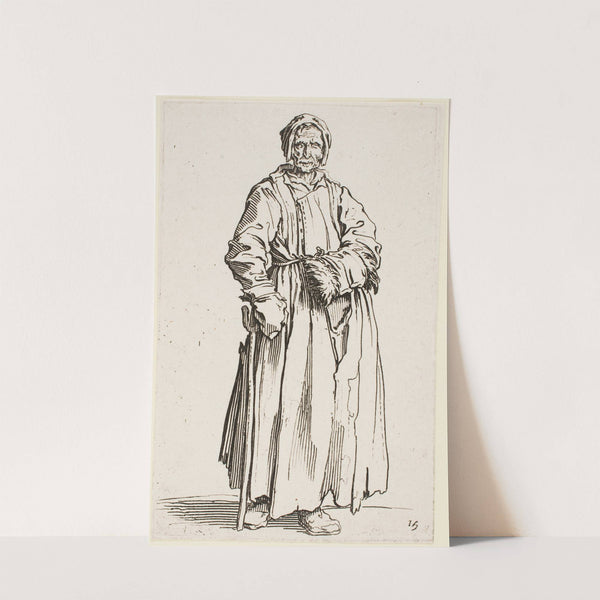 The One-Eyed Woman (1622) by Jacques Callot