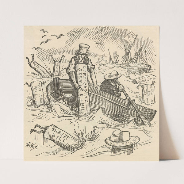 The only thing worth saving by Thomas Nast