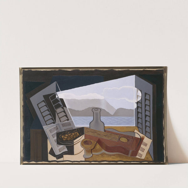 The Open Window (1921) by Juan Gris