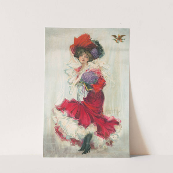 The opera girl by Anonymous