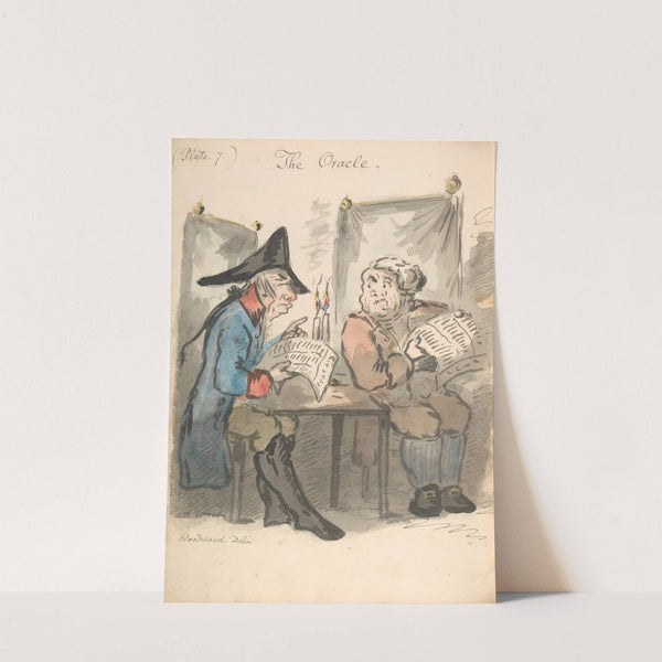 The Oracle (1808) by George Moutard Woodward