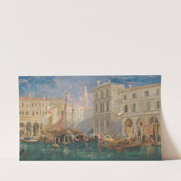 The Orange Market, Venice (1867) by James Holland