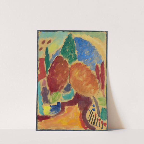 The Orange Path (1916) by Alexej von Jawlensky