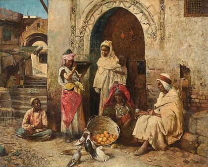 The Orange Seller