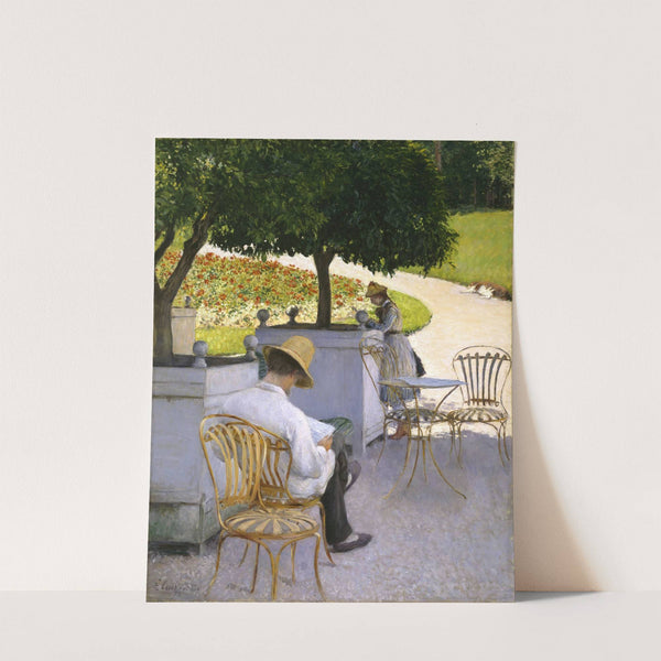 The Orange Trees by Gustave Caillebotte