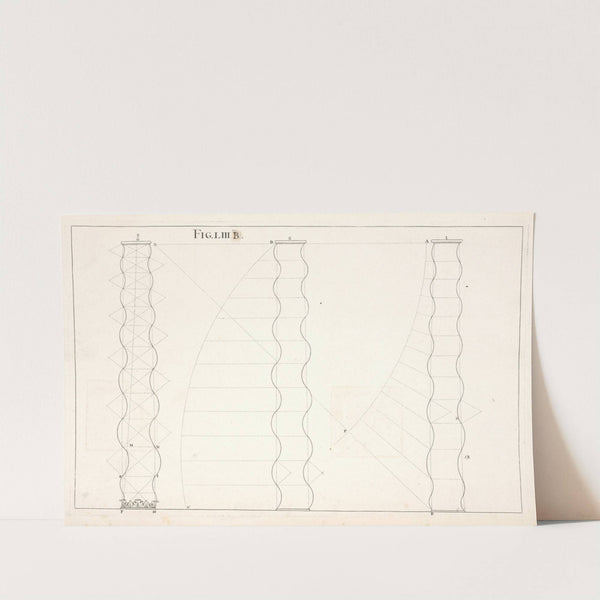 The orders of architecture, taken from Palladio and Scamozzi. by Andrea Pozzo