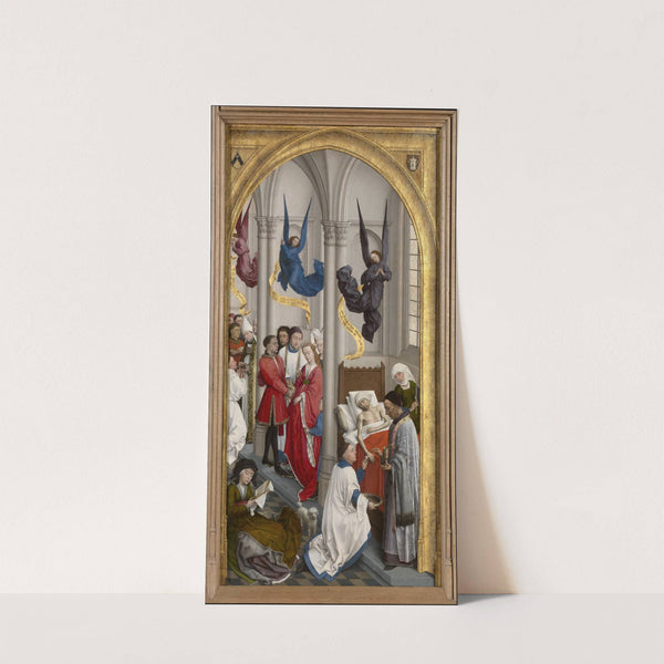 The Ordinatio, Marriage and Extreme Unction by Rogier van der Weyden