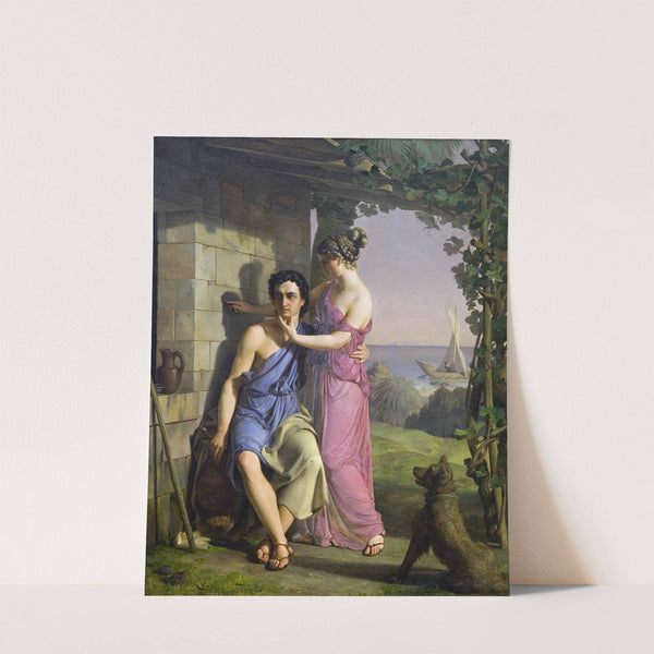 The Origin of Painting by Heinrich Eddelien