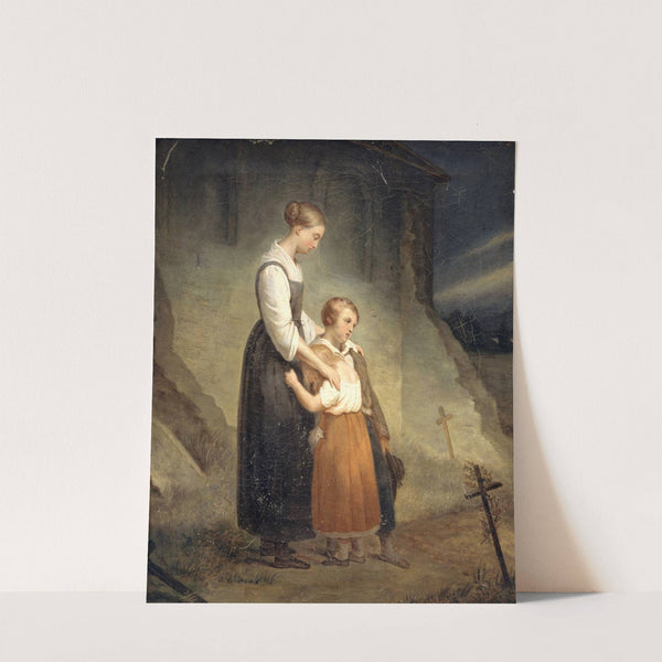 The orphans (1830) by Ary Scheffer