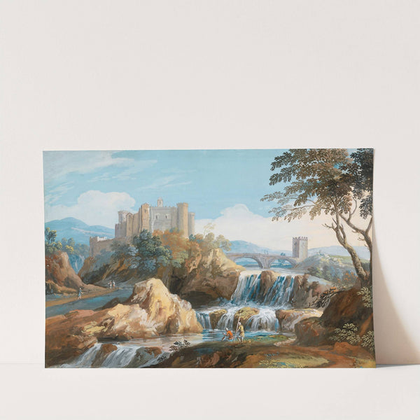 The Orsini Castle, Bracciano by Giovanni Battista Busiri