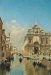 The Ospedale Civile in the Scuola Grande di San Marco and the Basilica of SS. Giovanni e Paolo (San Zanipolo), Venice