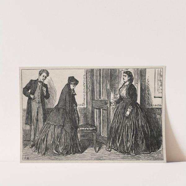 The Other Mrs. Johnson (1865) by George Du Maurier