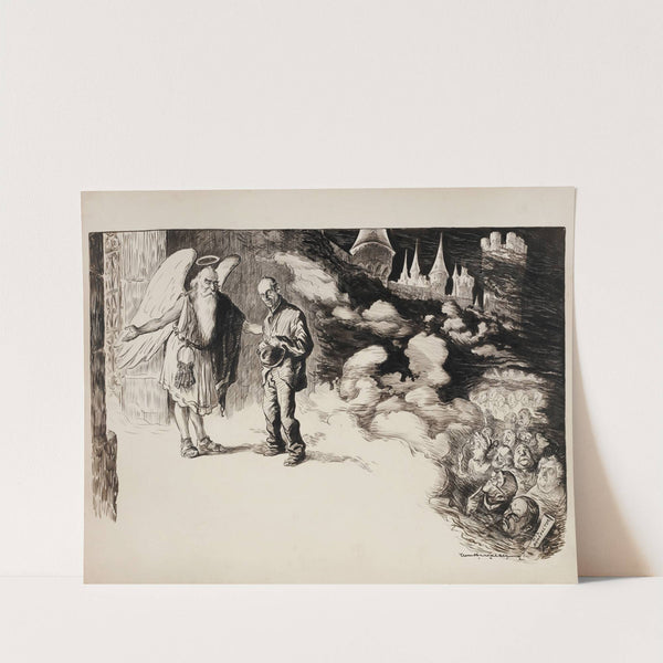 The outcasts (1912) by William Henry Walker