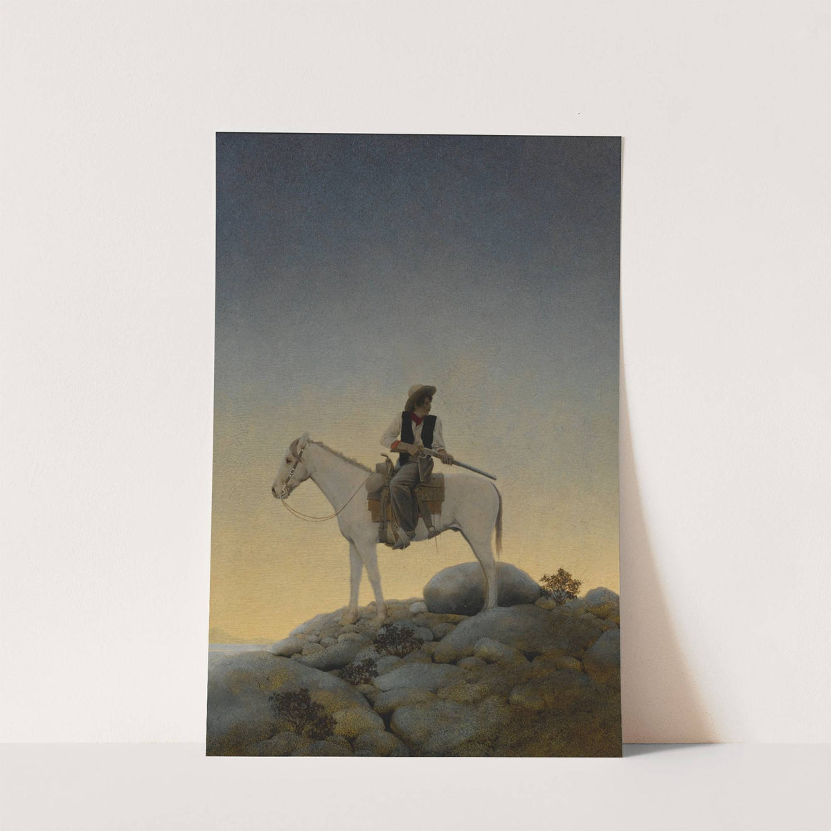 The Outlaw (1905) by Maxfield Parrish