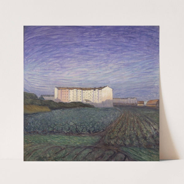 The Outskirts of the Town (1899) by Eugène Jansson