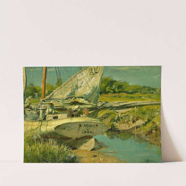 The Oyster Boat, Long Island Sound by Gilbert Gaul