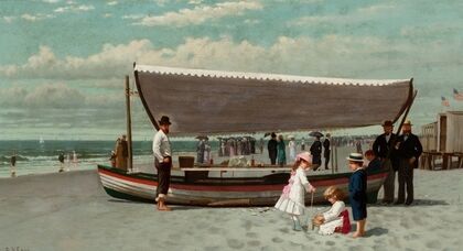 The Oyster Seller, Coney Island