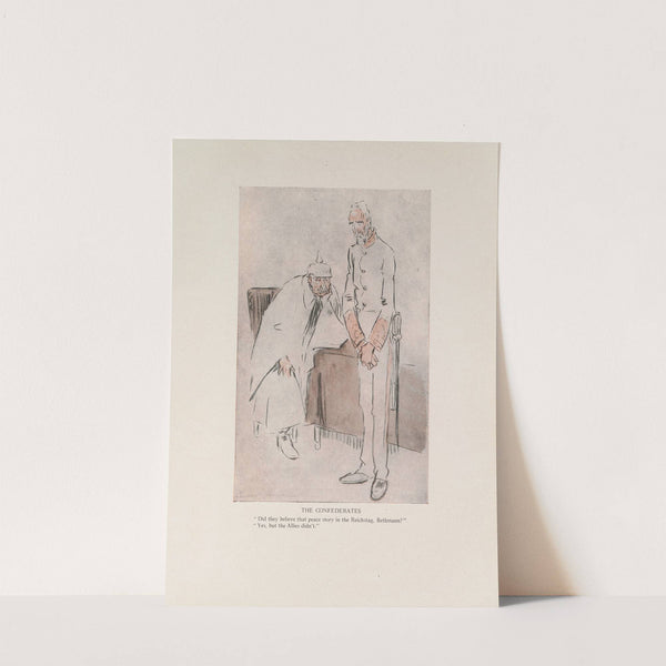 The Pacificist Kaiser (The Confederates) (1916-1917) by Louis Raemaekers