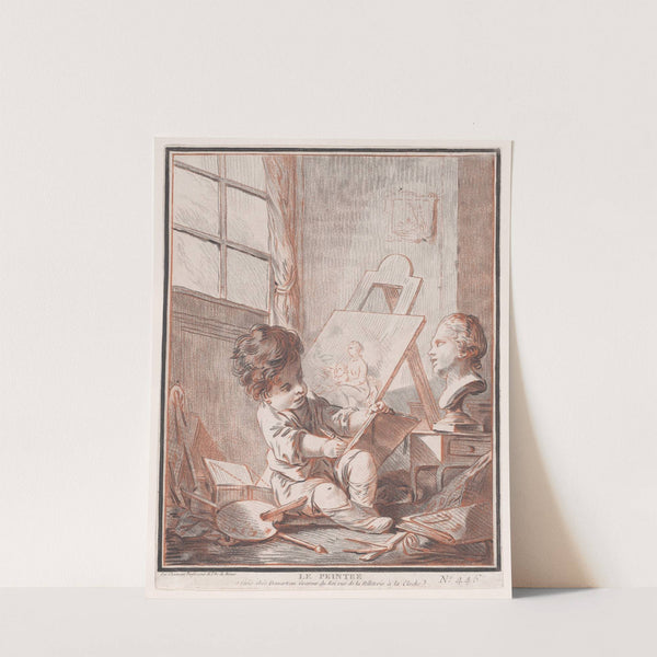 The Painter by Gilles Demarteau the Elder