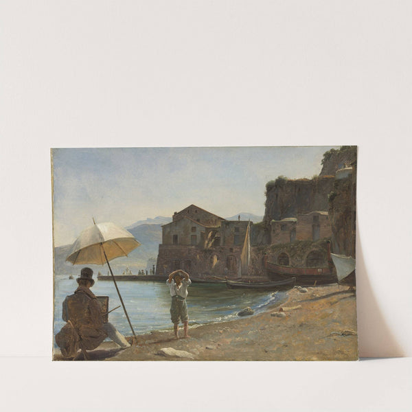 The Painter and the Boy by Thomas Fearnley