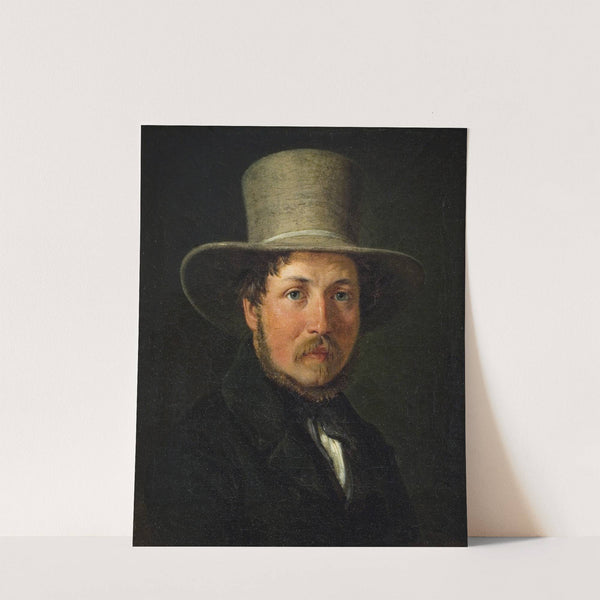 The Painter Christen Købke by Wilhelm Marstrand