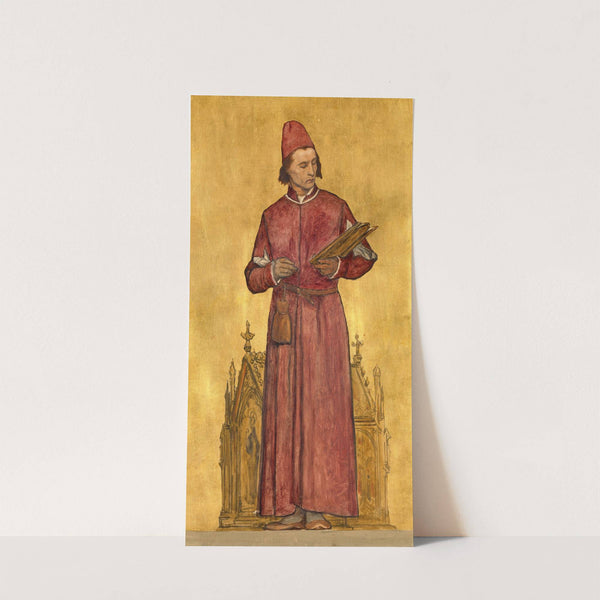 The Painter Hans Memling (1889) by Albert Frans Lieven De Vriendt