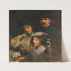 The Painter, His Wife And Daughter by James Jebusa Shannon