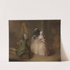 The Painter in His Studio by Pietro Longhi
