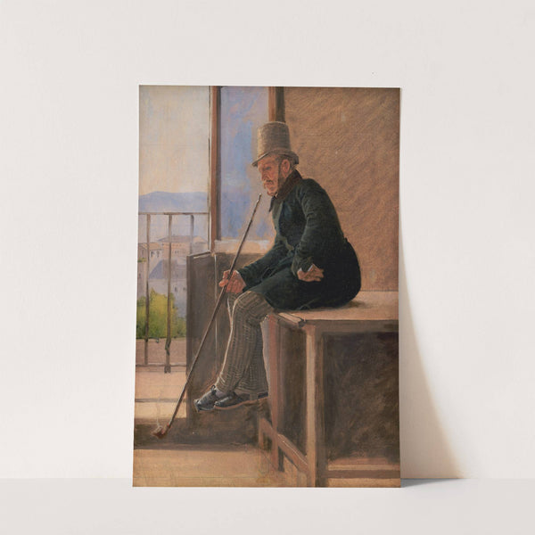 The Painter Jørgen Sonne (1837) by Constantin Hansen