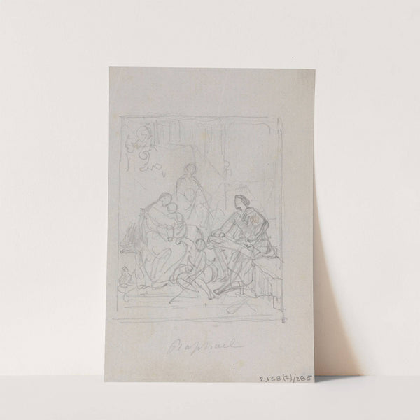 The Painter Raphael by Nicaise De Keyser