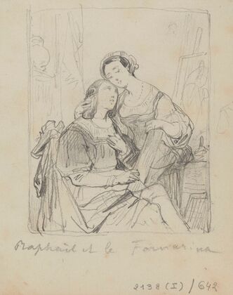 The Painter Raphael and La Fornarina