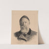 The Painter Wilhelm Gentz, Father of Ismaël, from Berlin (1889) by Ismaël Gentz