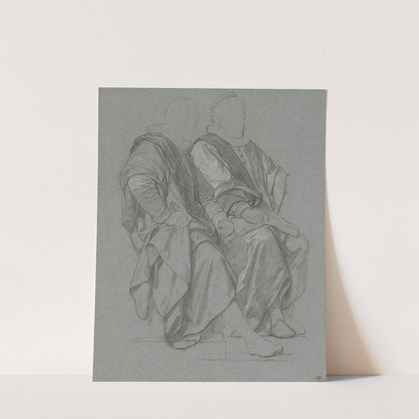 The Painters Adam van Noort and Otto van Veen by Nicaise De Keyser