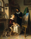 The Painter’s Family in His Studio