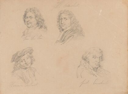 The Painters Jan van Pee, Jacob Toorenvliet, Heyman Dullaert en Joos van Craesbeeck