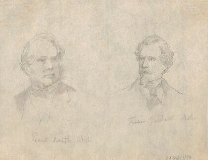 The Painters William Powell Frith and Frederick Goodall