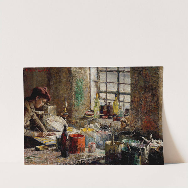 The Painter's Workshop by Fredrik Kolstø