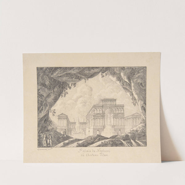 The Palace of Neptune (Water Palace) (19th century) by Joseph Rose Lemercier